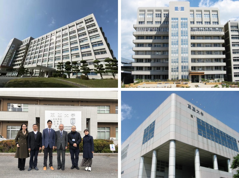 我院和日本上田学园大阪综合设计专门学校,日本东亚大学等多所大学