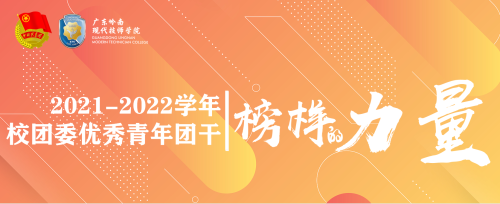 榜样的力量——校团委优秀共青团干部风采（一）