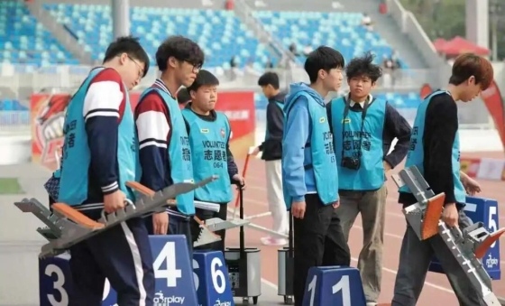 以志愿之名，赴赛场之约｜智能制造学院学子护航体育赛事，尽显青年担当